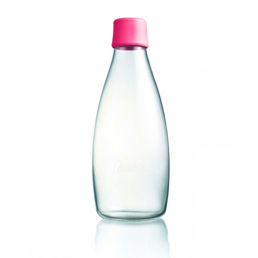 Pink Retap 800mL Bottles